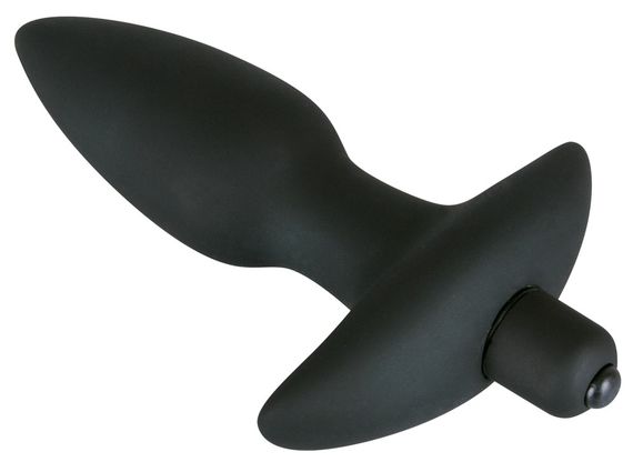 Анальна пробка - Black Velvet Vibrating Plug Medium | Зображення 2