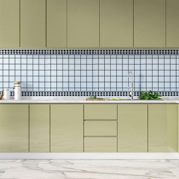 Самоклеющаяся виниловая плитка 600х600х1,5мм, цена за 1 шт. (СВП-209) Глянец SW-00000516 | Зображення 4