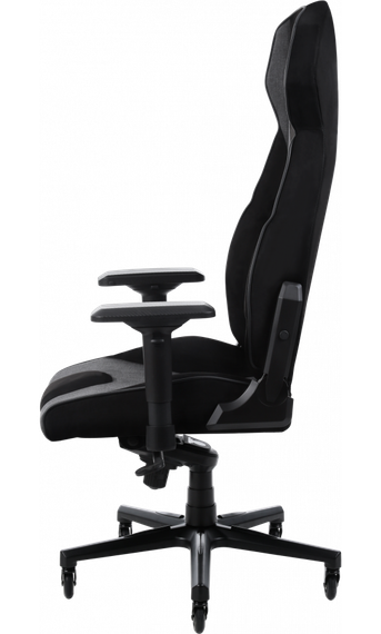 Кресло геймерское GT Racer X-8007 Dark GrayBlack Suede | Зображення 2
