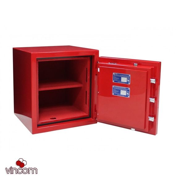 Сейф огневзломостойкий Griffon F.30CLI.50.E LUX RED | Зображення 3