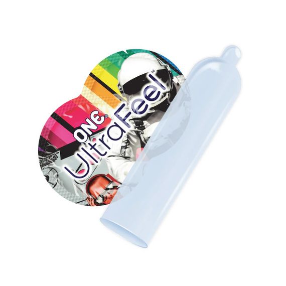 Презервативи ONE Ultra Feel 10 шт, подарункова упаковка тюб | Зображення 1