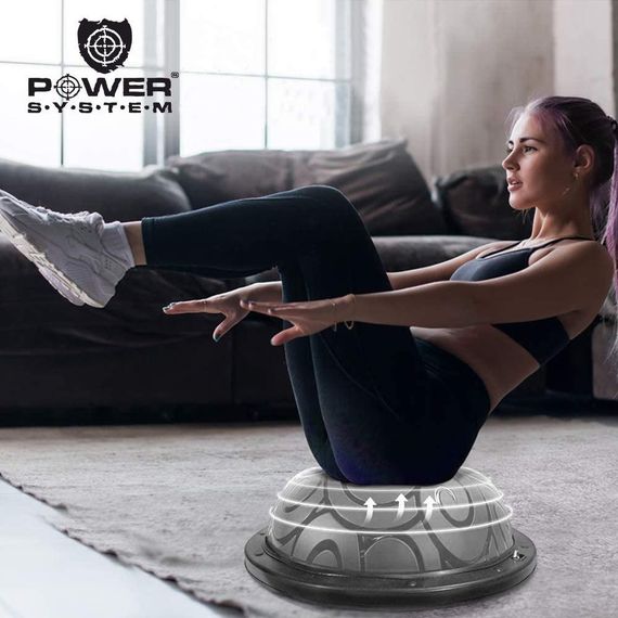 Балансувальна платформа Power System PS-4200 Balance Trainer Zone (Ø60) Black | Зображення 4
