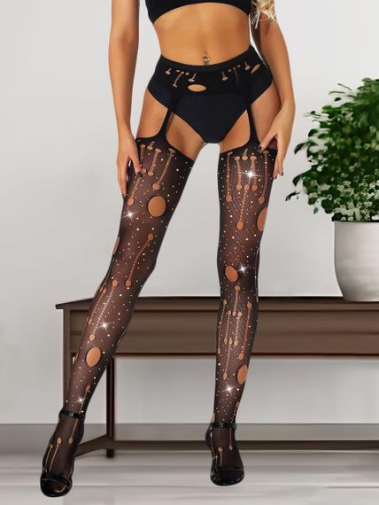 Чулки JSY WW7021 Black One Size sexstyle