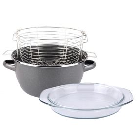 Каструля-фритюрниця Vitrinor Parma VR-1101881 24 см 3 л