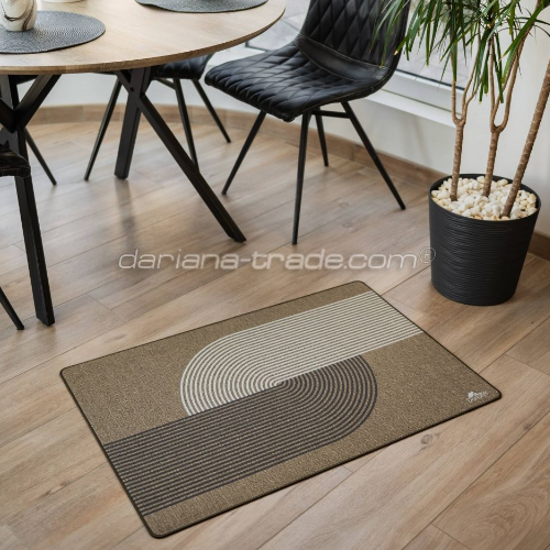 Килимок універсальний льон Інь/Янь 70*120см Дариана | Зображення 2