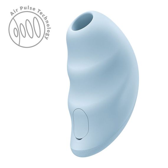 Вакуумний стимулятор Fun Factory Intense Sky Blue, 11 режимів роботи, перезаряджуваний | Зображення 1