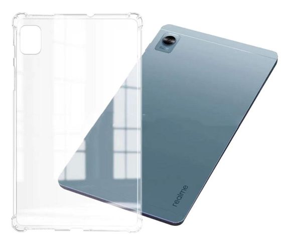 Силиконовый чехол бампер Primolux Silicone для планшета Realme Pad Mini 8.7" RMP2105 / RMP2106 - Clear | Зображення 2