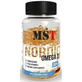 Омега для спорту MST Nutrition Nordic Fish Oil Triglyceride 90 Caps