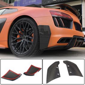 Спліттери заднього бампера V2 (2015-2020, Карбон) для Ауди R8 2015- рр