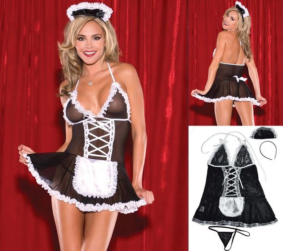 Ігровий костюм Покоївка Babydoll 46 M/L 0997 | Зображення 5