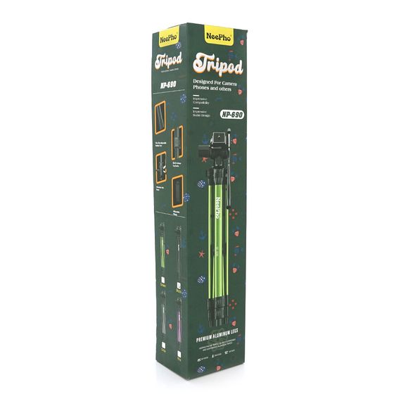 Штатив Nee Pho NP-690, висота 55-175см, Box | Зображення 1