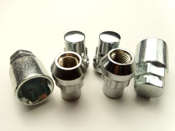 Гайки секретні М12х1,50х32, Walline (416445 Н2) наруг./конус/закриті