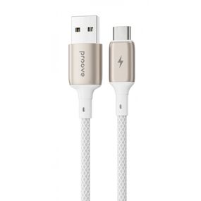 Кабель Proove Dense Metal Type-C 2.4A (1m) white