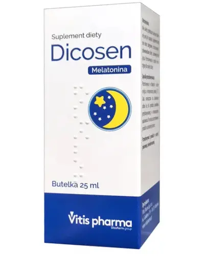 Melatonin мелатонін мелатонин Dicosen краплі 25 мл | Зображення 1