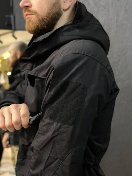 Тактична Військова куртка Чорний Tactical Series 5.0 Black | Зображення 1