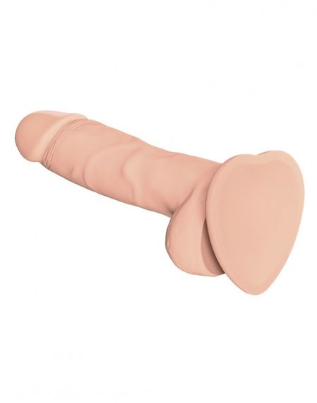 Реалістичний фалоімітатор Strap-On-Me SOFT REALISTIC DILDO Vanilla - Size M | Зображення 1
