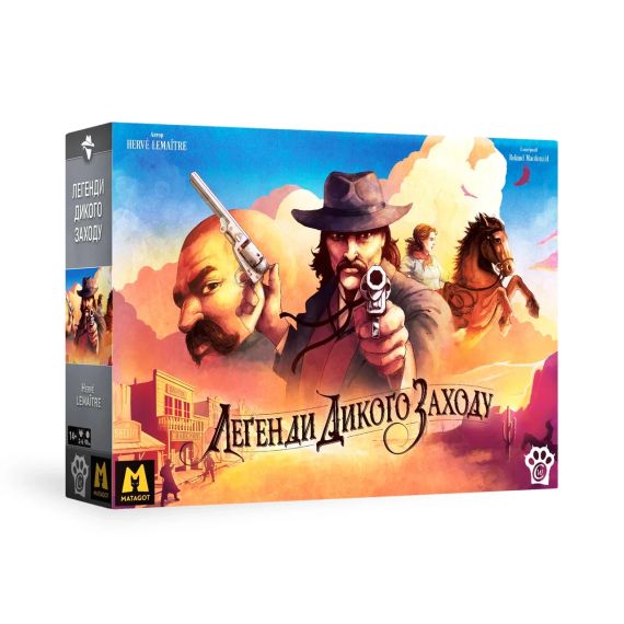 Настольная игра Легенды Дикого Запада (Western Legends) укр. | Зображення 3