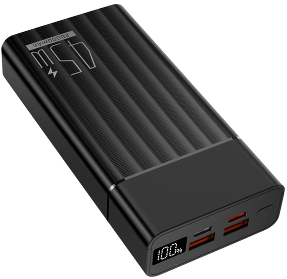 Портативний зарядний пристрій Yenkee YPB 2145 - 20000 mAh PD 45W (Black) | Зображення 2
