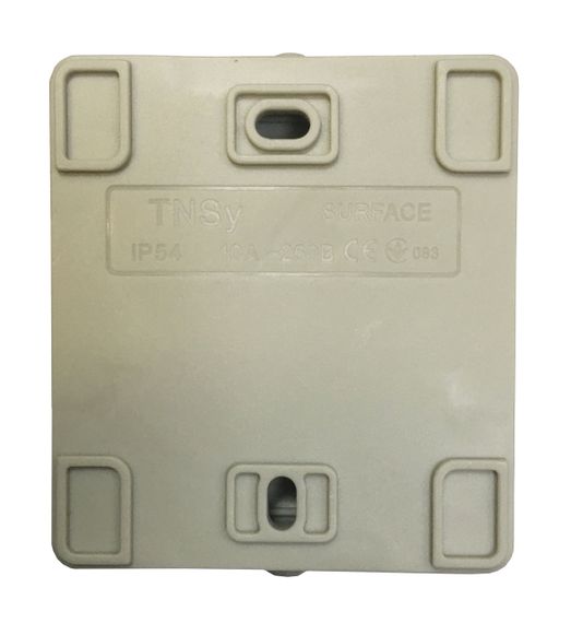Вимикач зовнішня установка 1-кл. прохідний IP54 SURFACE Ny95000989 | Зображення 1