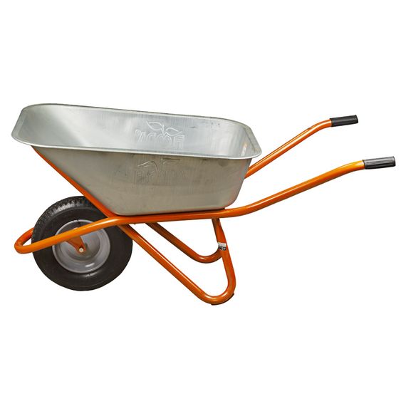 Тачка будівельна FLORA одноколісна 90 л 15" 5056464 | Зображення 8