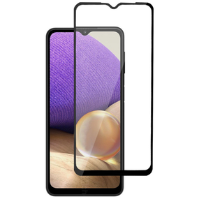 Защитное стекло 3D для Samsung Galaxy A32 (A325F) 4G черное (полная проклейка на весь экран)