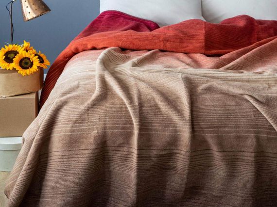 Плед Pupilla 200×220 см. Harmony Kahve