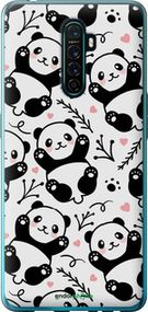 Чохол на Oppo Reno Ace Панди "4318t-1964-2448"