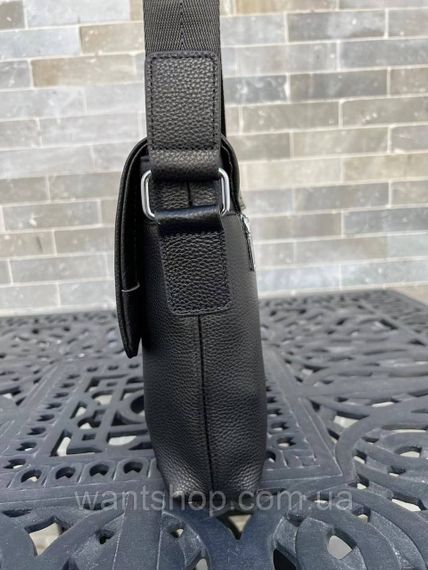 Мужская кожаная сумка мессенджер на плечо Tiding Bag 52732 черная | Зображення 2