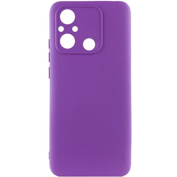 Чехол Silicone Cover Lakshmi Full Camera (AAA) для Xiaomi Redmi 12C Full camera, Фиолетовый / Amethyst
