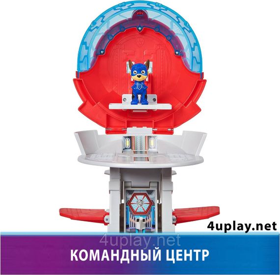 Игровой набор Spin Master Paw Patrol Mighty Movie Aircraft Carrier Штаб-квартира авианосец Щенячий Патруль | Зображення 5