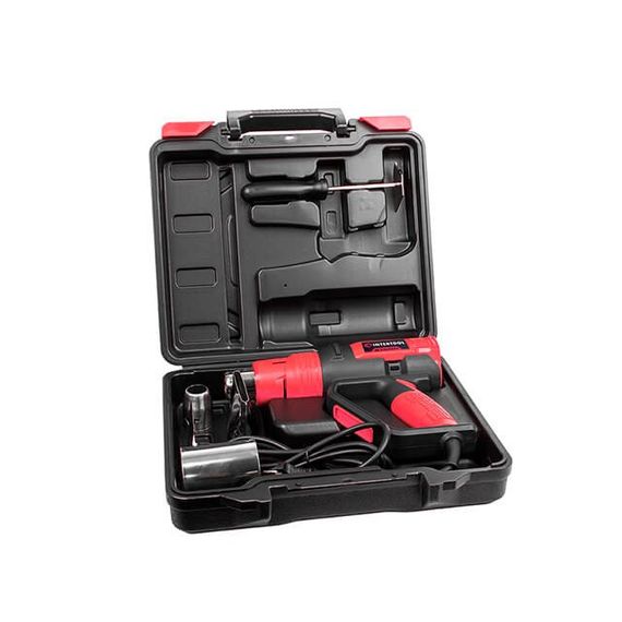 Фен технічний 2000 Вт, 50-600°C, кейс, аксесуари INTERTOOL WT-1030 | Зображення 4