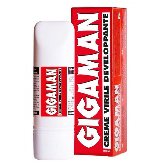Крем стимулюючий для пеніса GigaMAN, 100 ml Sex Aura