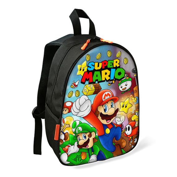 Рюкзак Супер Маріо дитячий шкільний/міський 34х27х13 см для хлопчика (02448)