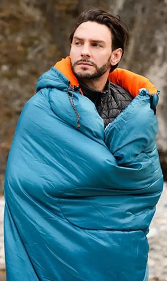 Спальний мішок KingCamp Tigris 250 Peacockblue | Зображення 7