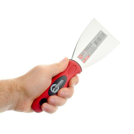 Шпатель із неіржавкої сталі 75 мм Проф INTERTOOL KT-26071 | Зображення 4