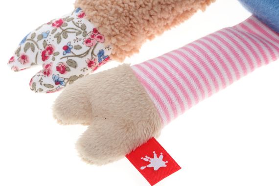 Мягкая игрушка sigikid Patchwork Sweety Свинка 31 см 38708SK (38708SK) | Зображення 5