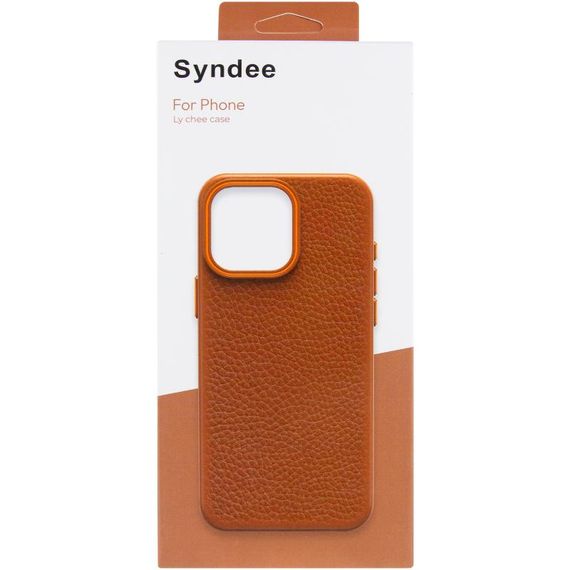 Чохол Syndee with Magnetic Fit для Apple iPhone 17 Pro Max (6.9") Golden Brown | Зображення 5
