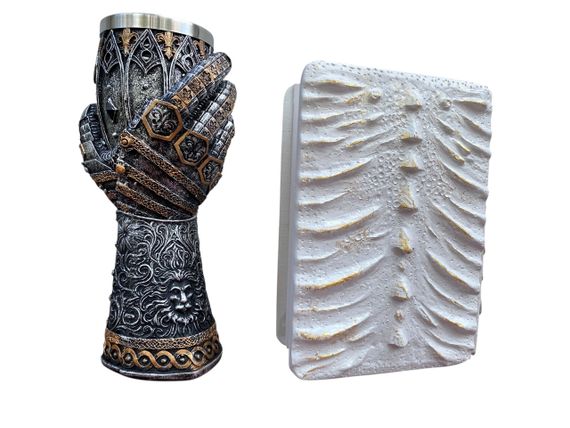 Подарунковий набір Келих 3D Рука з Левом і Блокнот 3D «Око Крижаного Хранителя» | Зображення 1