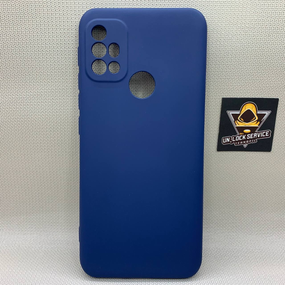 Motorola G10 / G20 / G30 SoftTouch Silicone Протиударний чохол софт тач Синій