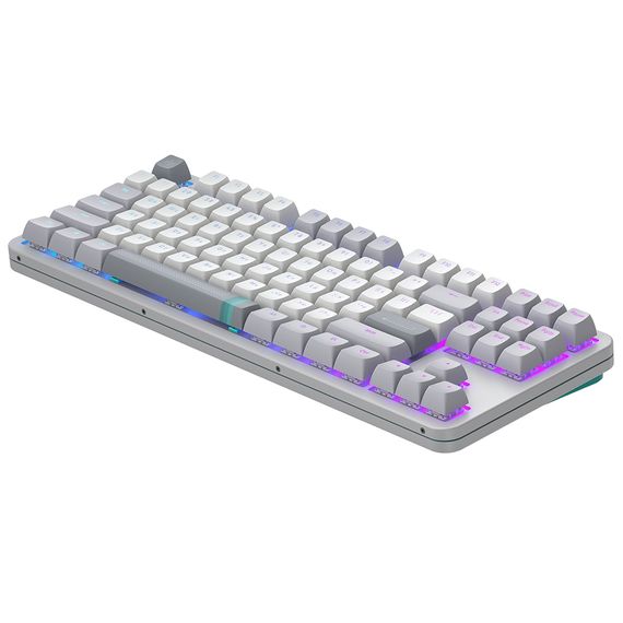 Клавіатура Dark Project ALU87 Daylight ABS RGB Mech G3MS Zircon White/Grey (DPKB_DAYLIGHT_87_ANSI_UA) | Зображення 4