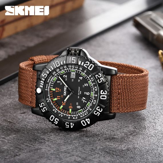 Чоловічий годинник Skmei 9281BN Brown | Зображення 3