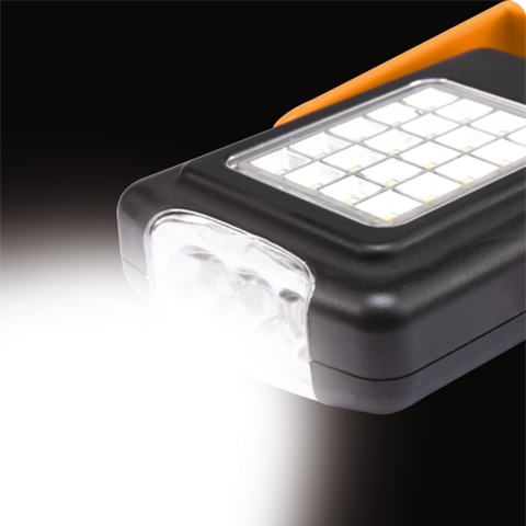 Фонарик подвесной светодиод 20+3 LED 98X67X18мм VOREL-82730 | Зображення 7