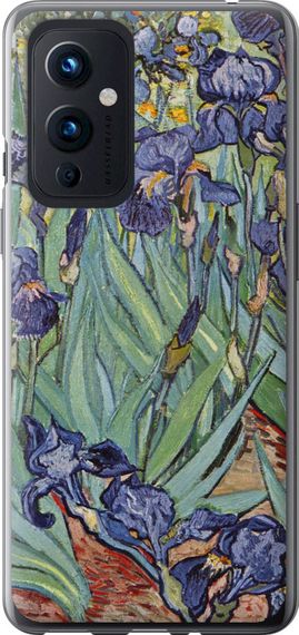 Чехол на OnePlus 9 Винсент Ван Гог. Ирисы "161u-2249-17620"