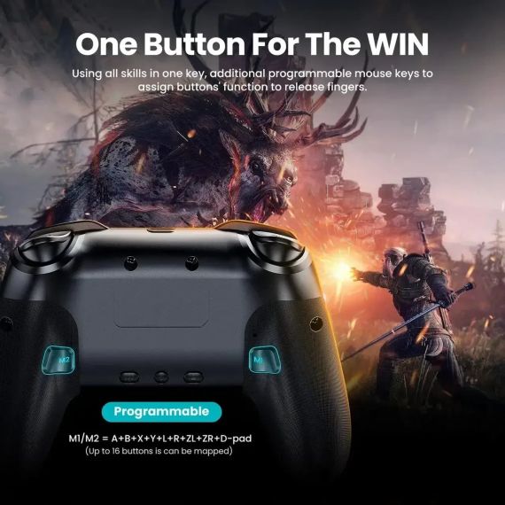 Геймпад джойстик контролер для Switch Pro для Switch/Switch Lite/OLED/PC, VOYEE S08 | Зображення 2