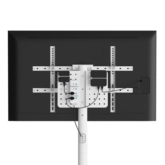 Підлогова тумба під телевізор  Gembird TVS-86TR-01-W | Зображення 6