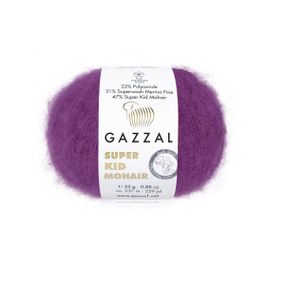 Super Kid Mohair № 64415 Gazzal Турецька пряжа для в'язання нитки кід мохер 64415