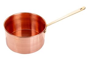 Медный порционный ковш с длинной ручкой Chef Professional, 900 мл (16 см)