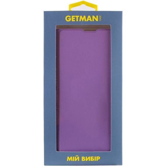 Шкіряний чохол-книжка GETMAN Elegant (PU) для Samsung Galaxy A23 4G Штучна шкіра, Слот для візитки, Бузковий | Зображення 5