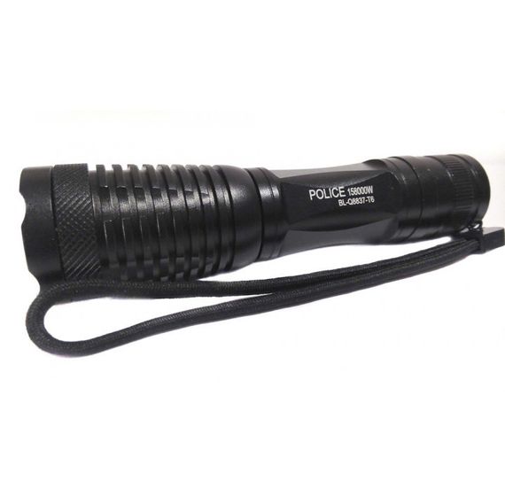 Мощный аккумуляторный лед фонарик Bailong Police BL-Q8837-T6 / Фонарик тактический аккумуляторный ручной / Ручной IY-427 фонарик led