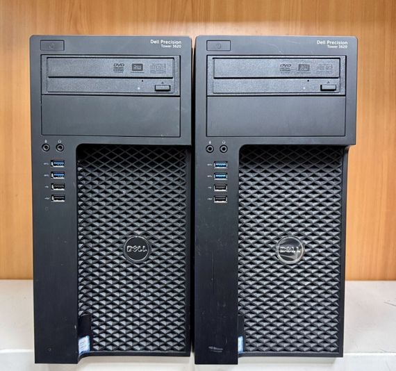 Ігровий ПК Dell Precision 3620 Tower / Intel Core i7-6700 (4 (8) ядра по 3.4 - 4.0 GHz) / 8 GB DDR4 / 250 GB SSD / AMD FirePro W5100, 4 GB GDDR5, 128-bit / 290W / DVD-RW / DisplayPort б/в + Подарунок Кабель живлення + дротова миша | Зображення 2